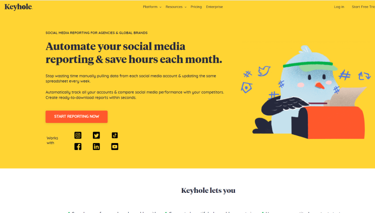 Keyhole Social Media Analytics Tool