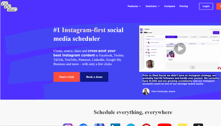 Skedsocial Facebook Post Scheduler