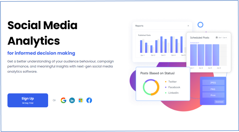Social Media Analytics Tool Features