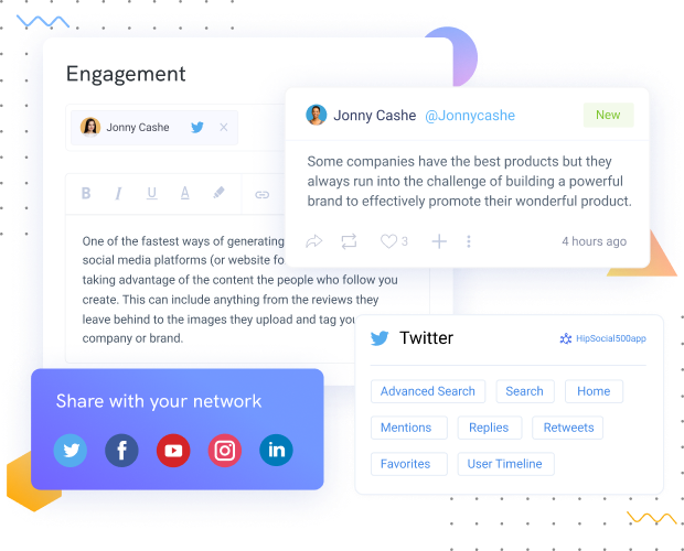 Social Media Engagement Tool