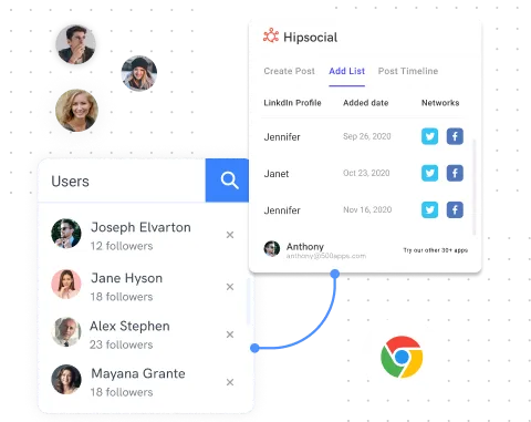 follow hundreds of users in seconds